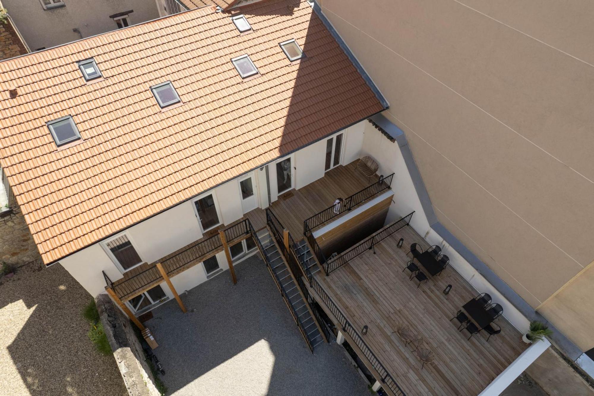 圣艾蒂安Bibemus Casa Maja - Baignoire Balneo - Parking - Terrasse公寓 外观 照片